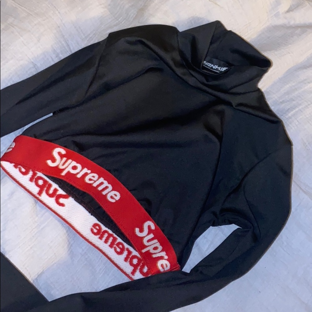 SUPREME re-worked crop top by Frankie Collective